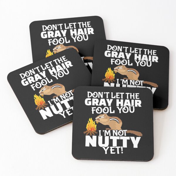 Item preview, Camping Funny Nutty Squirrel Gray Hair Hiker designed and sold by BestTrendyChoices.