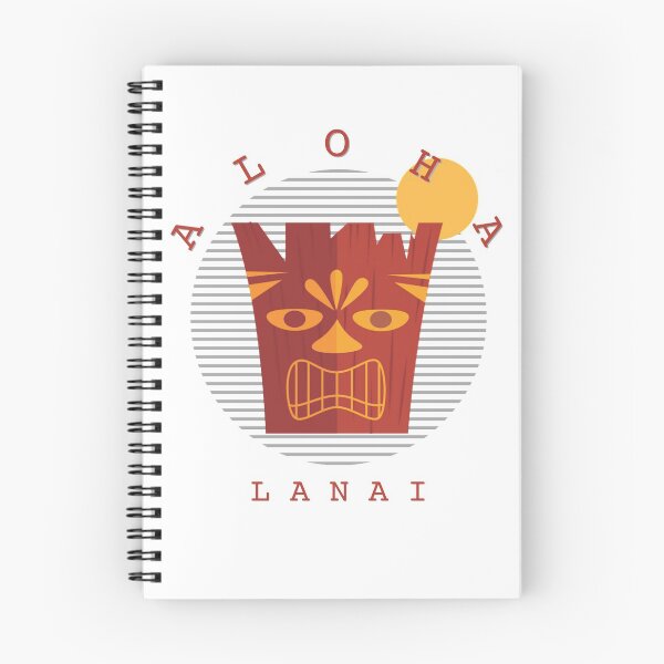 Item preview, Aloha Lanai Hawaii Tiki Mask designed and sold by WaderTees.