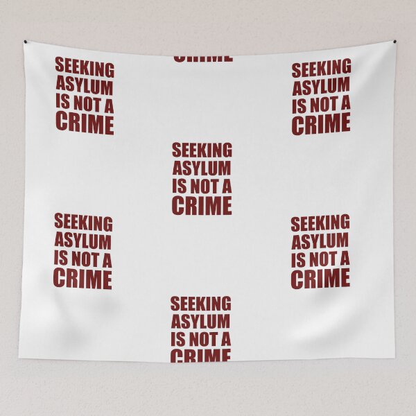 Item preview, Seeking Asylum is Not a Crime designed and sold by ResistNow.