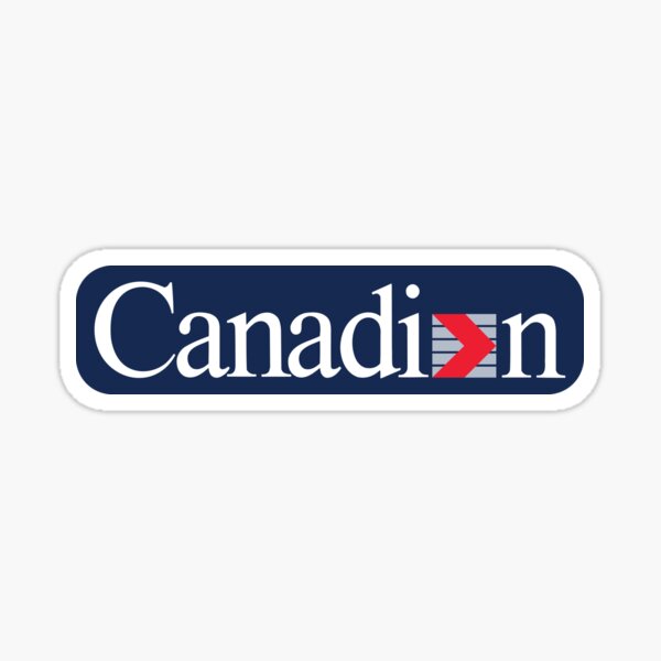 Canadian Airlines Logotype 01 Sticker