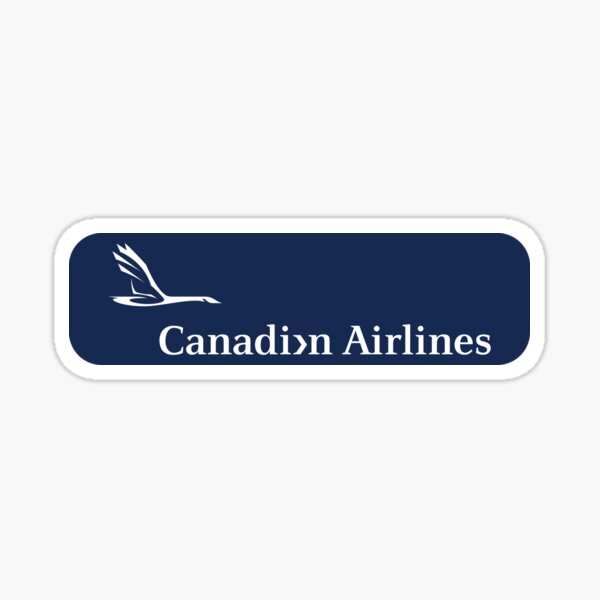 Canadian Airlines Logotype 03 Sticker