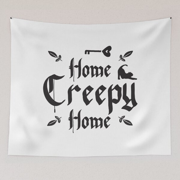 Item preview, HOME CREEPY HOME (home sweet home) designed and sold by jazzydevil.