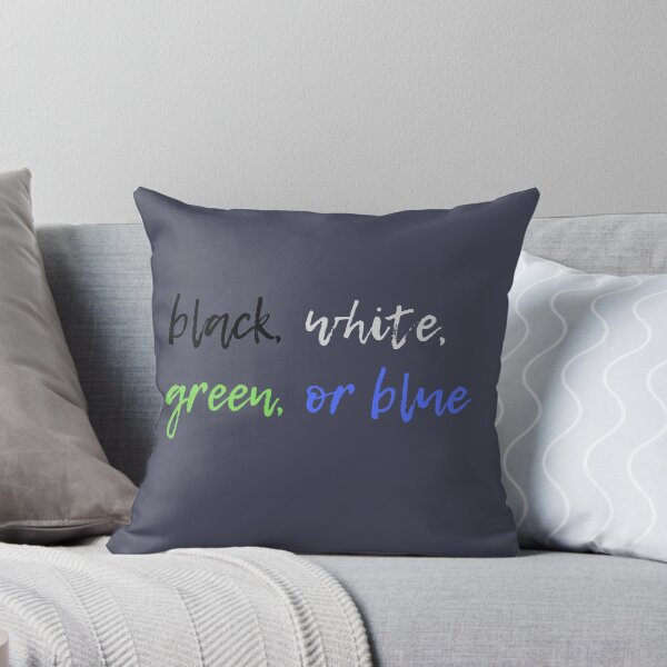 Item preview, black white green or blue  designed and sold by GrasslandDesign.