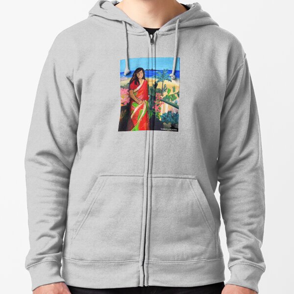 Indian Princess Zipped Hoodie