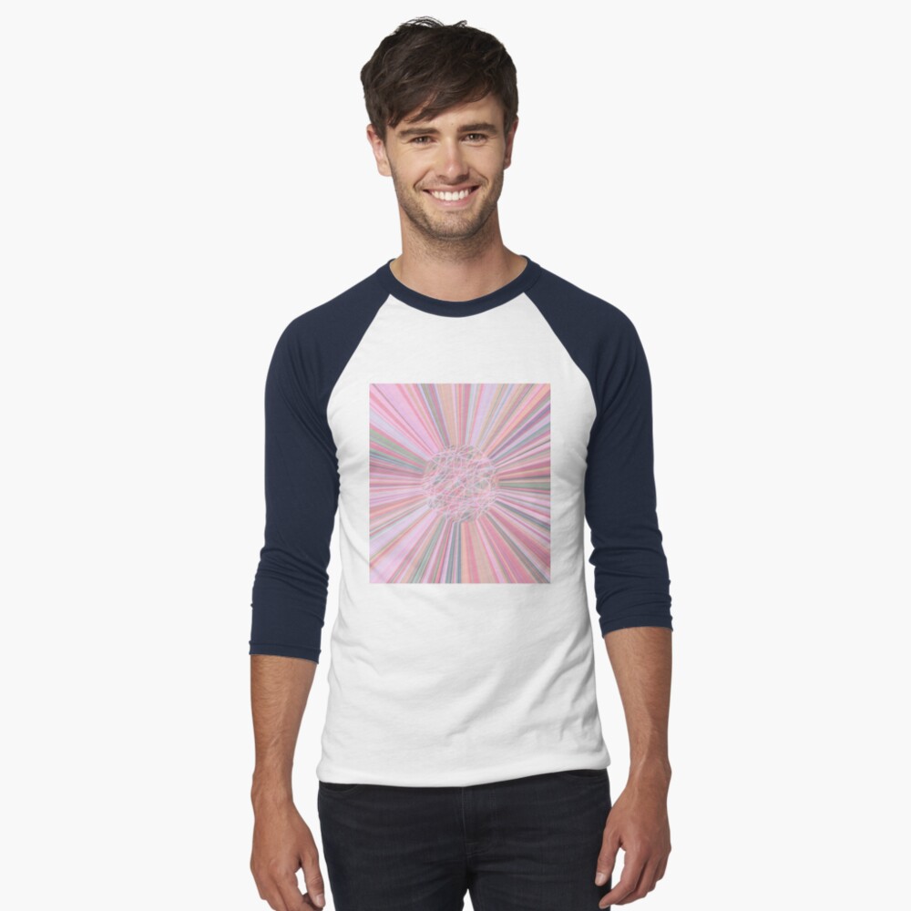 Item preview, Baseball ¾ Sleeve T-Shirt designed and sold by OneDayArt.