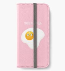 Du bist ein gutes Ei iPhone Flip-Case/Hülle/Skin