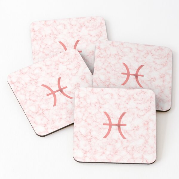 Item preview, Living Coral Marble Zodiac - Pisces designed and sold by BiscuitSnack.