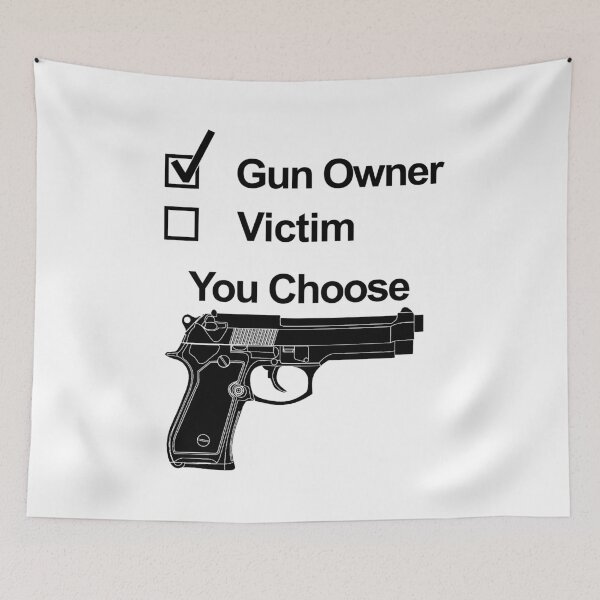 Item preview, Gun Owner or Victim designed and sold by findgreatshirts.