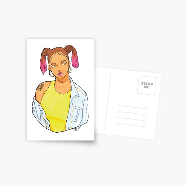 Ponytails Stationery Redbubble - brunette curly pigtails roblox code