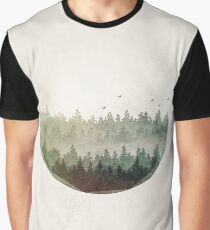 Tannenbäume Grafik T-Shirt