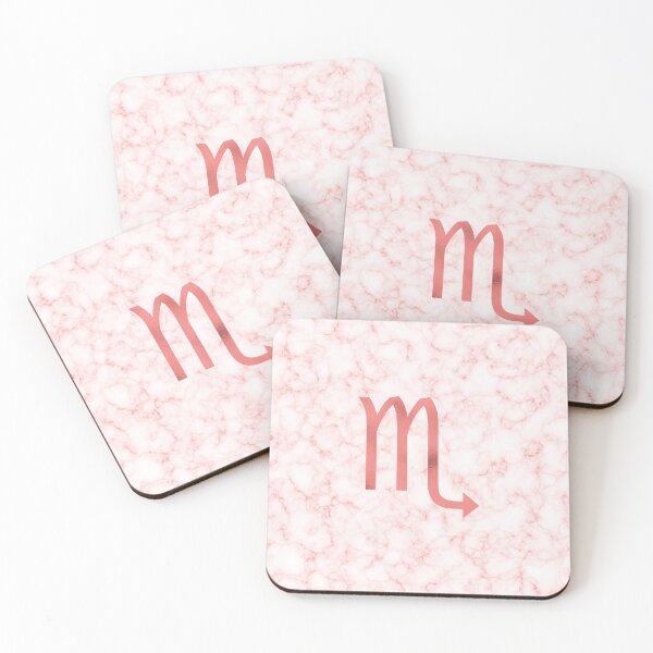 Item preview, Living Coral Marble Zodiac - Scorpio  designed and sold by BiscuitSnack.