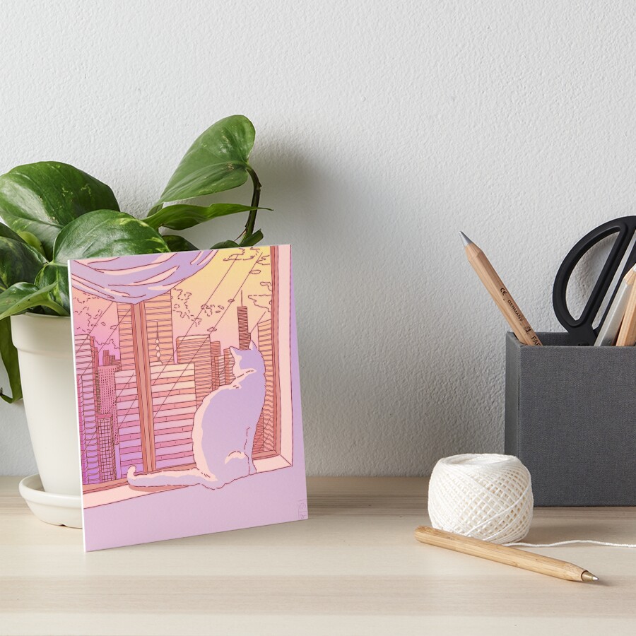 Item preview, Art Board Print designed and sold by zatbae.