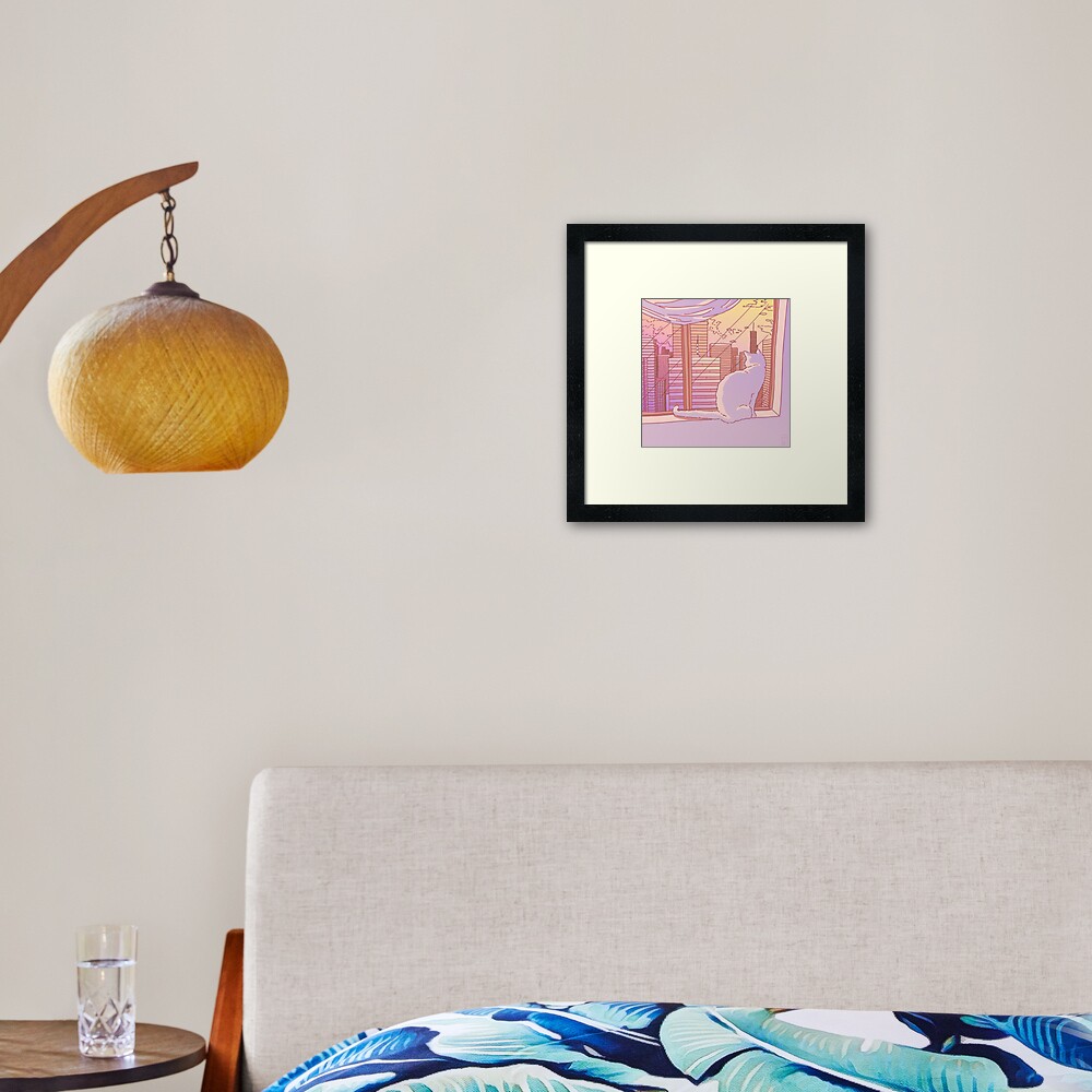Item preview, Framed Art Print designed and sold by zatbae.