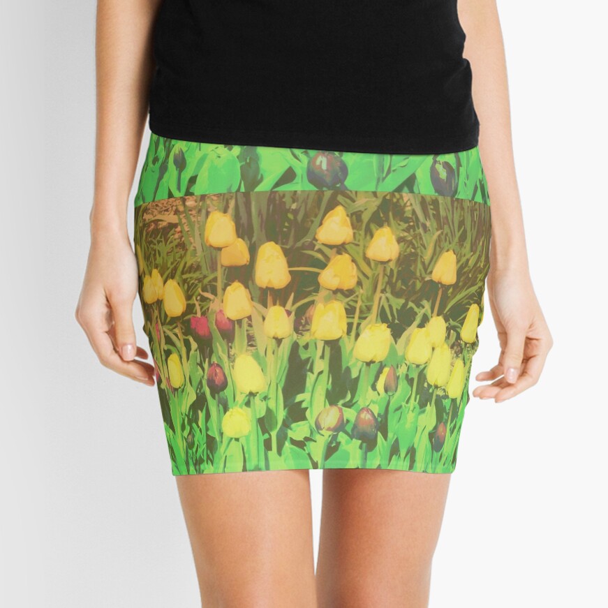 Card: Tulips Mini Skirt