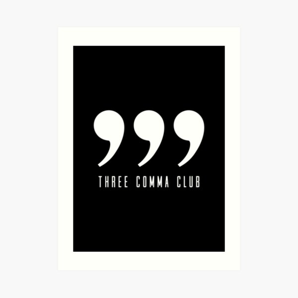 three comma shirt