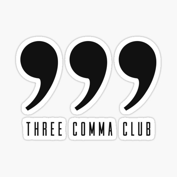 three comma shirt