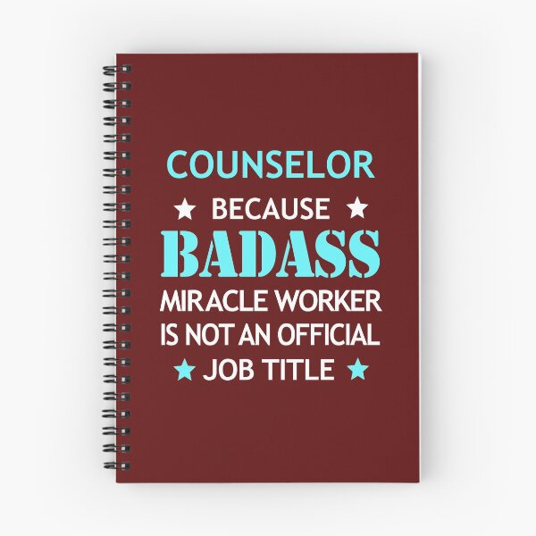 Item preview, Counselor Badass Funny Birthday Cool Christmas Gift designed and sold by smily-tees.