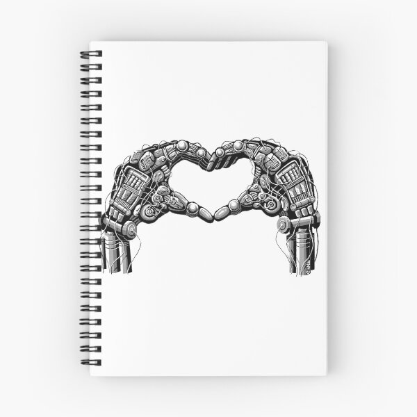 Item preview, Robot hands make heart shape designed and sold by NewSignCreation.