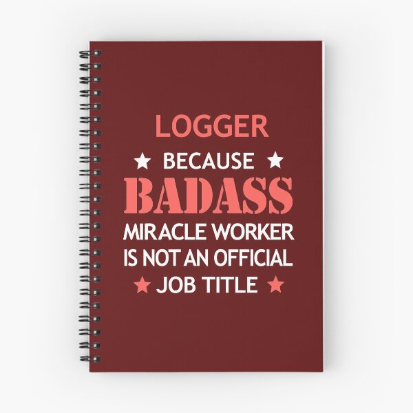Item preview, Logger Badass Funny Birthday Cool Christmas Gift designed and sold by smily-tees.