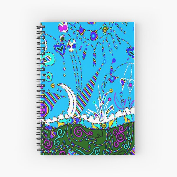 Land of Happy Spiral Notebook