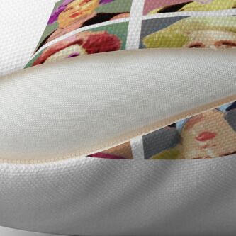 Alternate view of Pussy Pop - Nine Lives Throw Pillow