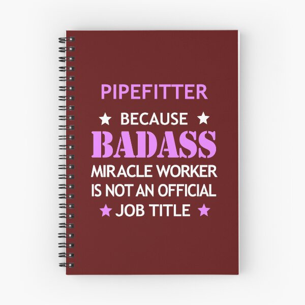 Item preview, Pipefitter Badass Funny Birthday Cool Christmas Gift designed and sold by smily-tees.
