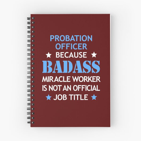 Item preview, Probation Officer Badass Funny Birthday Cool Christmas Gift designed and sold by smily-tees.