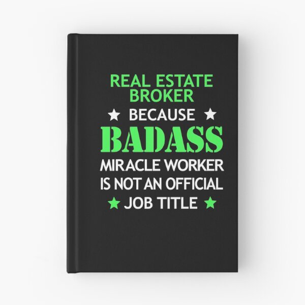Item preview, Real Estate Broker Badass Funny Birthday Cool Gift designed and sold by smily-tees.