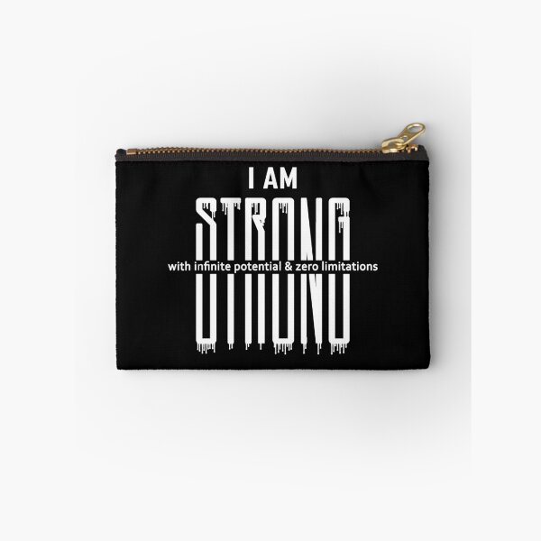 Item preview, I am Strong with Infinite Potential and Zero Limitations White designed and sold by GAIA-LV.