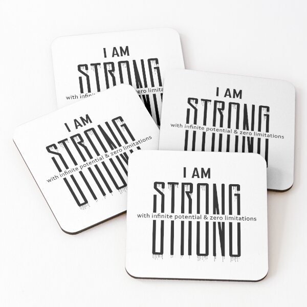 Item preview, I am Strong with Infinite Potential and Zero Limitations. designed and sold by GAIA-LV.