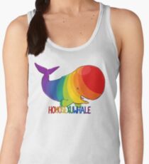 Homosexuwhale - with text Women's Tank Top