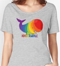 Homosexuwhale - with text Women's Relaxed Fit T-Shirt