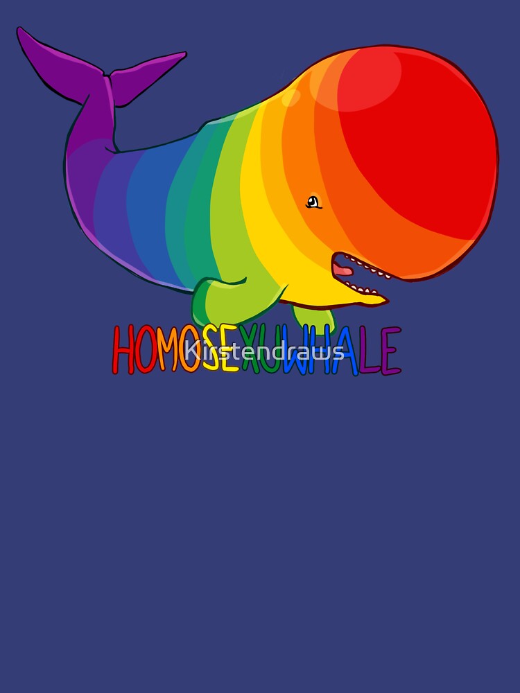 Homosexuwhale - with text by Kirstendraws