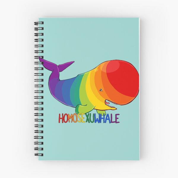 Item preview, Homosexuwhale - with text designed and sold by Kirstendraws.