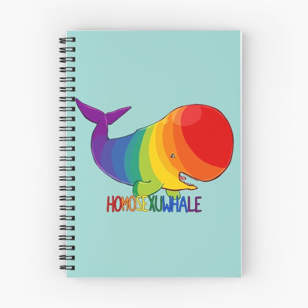 Item preview, Homosexuwhale - with text designed and sold by Kirstendraws.
