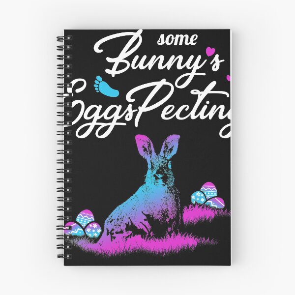Item preview, SOMEBUNNY IS EGGSPECTING SHIRT Some Bunny Easter Pregnancy designed and sold by rhonstoppable27.