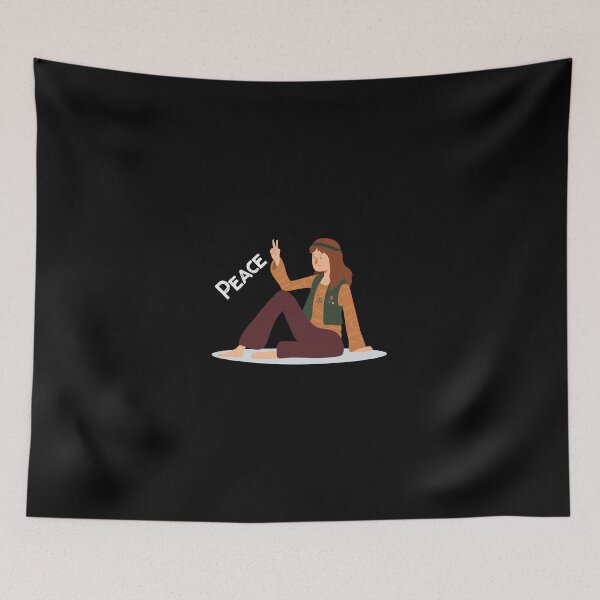 Item preview, Hippie Woman Design Peace designed and sold by KleinJenny.
