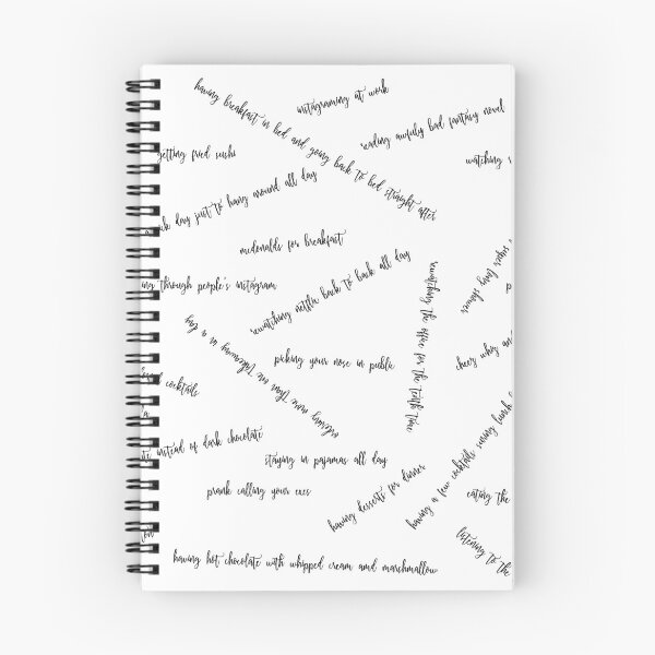 Item preview, Guilty Pleasures List designed and sold by MaplewoodMerch.