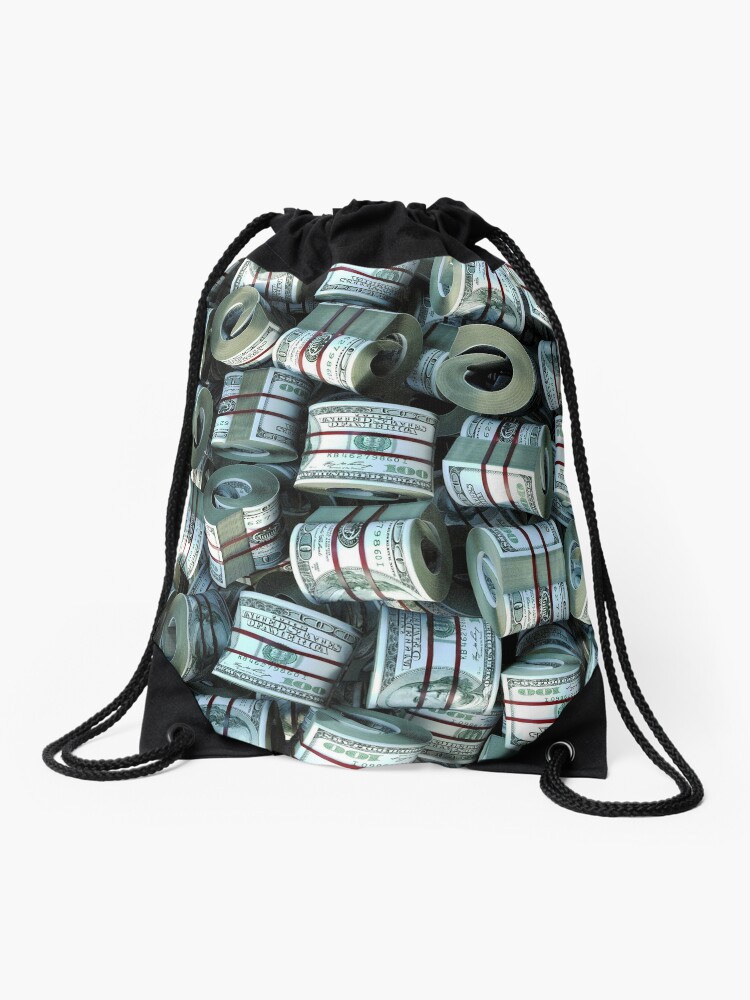 remark Decrease Pronounce Show me the MONEY!!. OK, here it is. Money Print. $100" Drawstring Bag for  Sale by rolphenstien | Redbubble