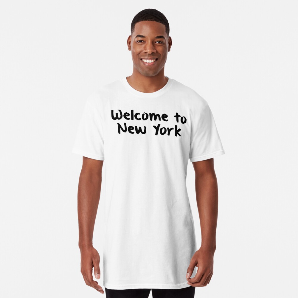 Welcome to New York Oversized Tee - White