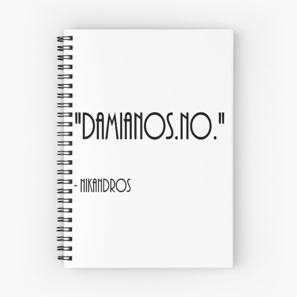 Item preview, Damianos. No. designed and sold by Nezumi98.
