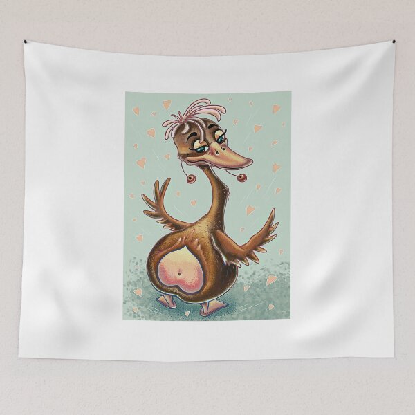 Item preview, Goose with earrings designed and sold by Lacrimosa Ira.