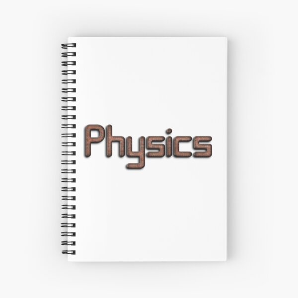 #Physics Spiral Notebook
