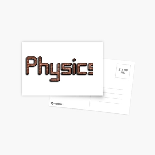 #Physics Postcard