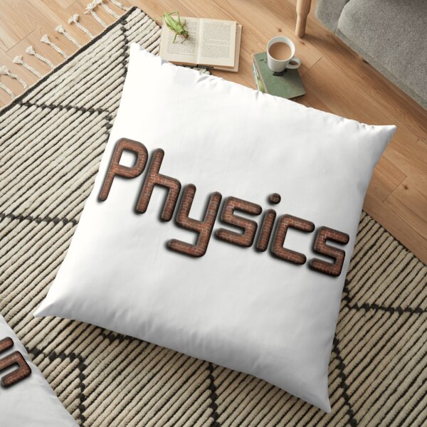 #Physics Floor Pillow