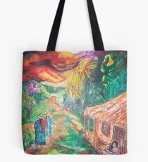 Walking Home Tote Bag