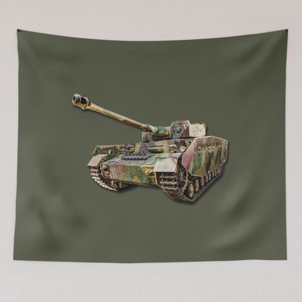 Artikelvorschau, Panzer IV Leinwand entworfen und verkauft von Weston Westmoreland.