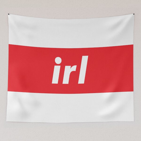 Item preview, IRL In Real Life Words Millennials Use designed and sold by ProjectX23.