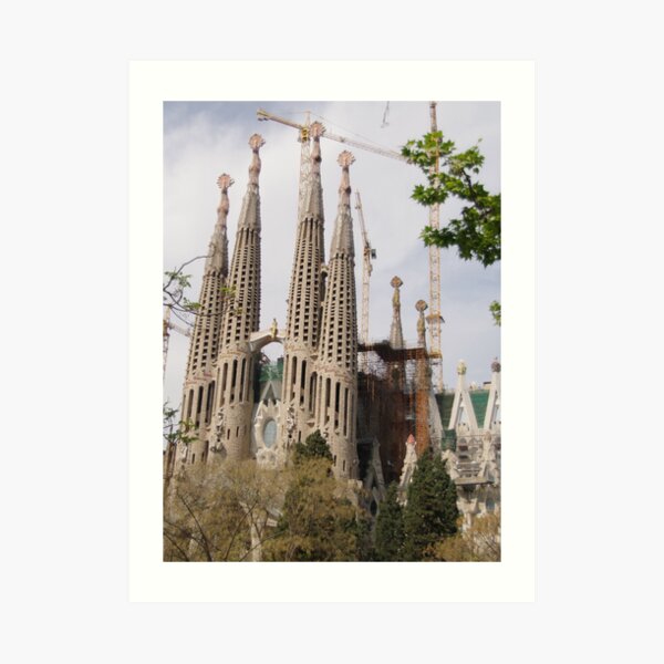 Sagrada Familia - Barcelona Art Print