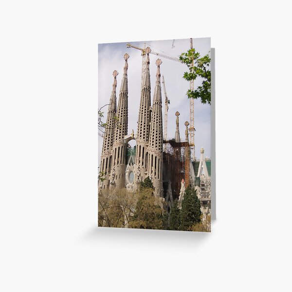Sagrada Familia - Barcelona Greeting Card